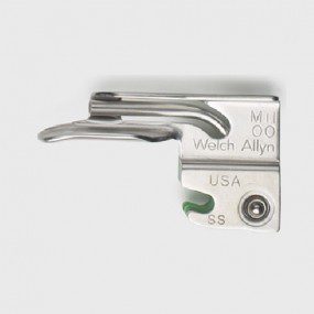 Hoja para laringoscopio recto miller  00 de fibra óptica