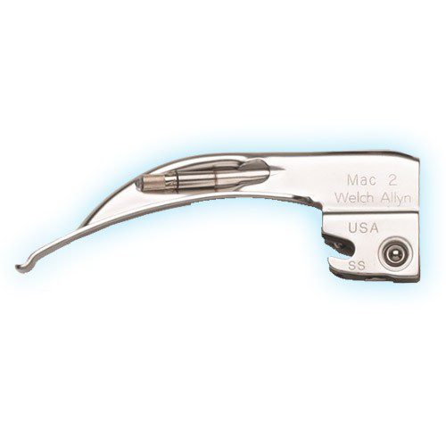 Hoja para laringoscopio curvo Macintosh  2