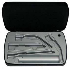 Estuche rígido vacío para equipo combinado de laringoscopios de F.O.