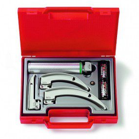 Equipo de laringoscopia de emergencia completo