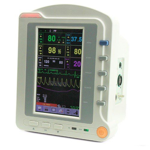 Monitor de signos vitales 7" con 6 parametros