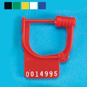 Candado de seguridad tipo candado con folio con 100 piezas