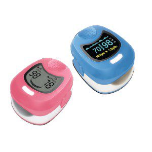 Oxímetro pediátrico color rosa o azul