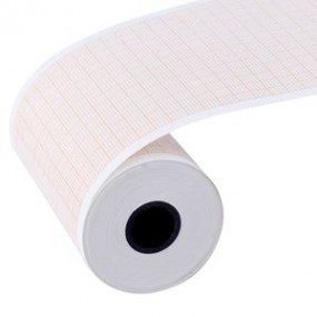 Papel para ECG rollo de 63 mm x 30 mts de 3 canales paquete con 10 piezas