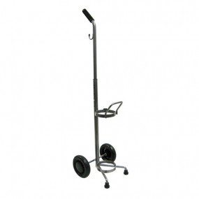 Carrito para tanque de oxigeno tipo "E" de 682 litros