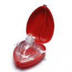 Mascarilla poket mask ambu con conector de O2