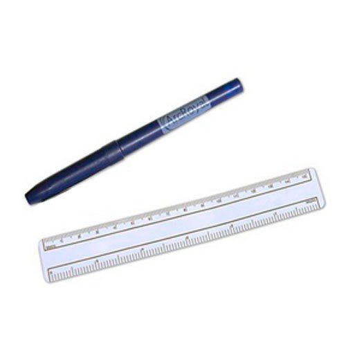 Marcador quirúrgico estándar con regla caja con 20 piezas