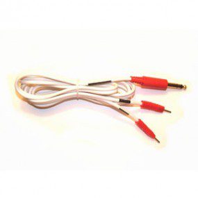 Cable estéreo 2 pin rojo 1.8 M