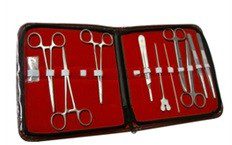 Estuche de disección con 11 piezas económico