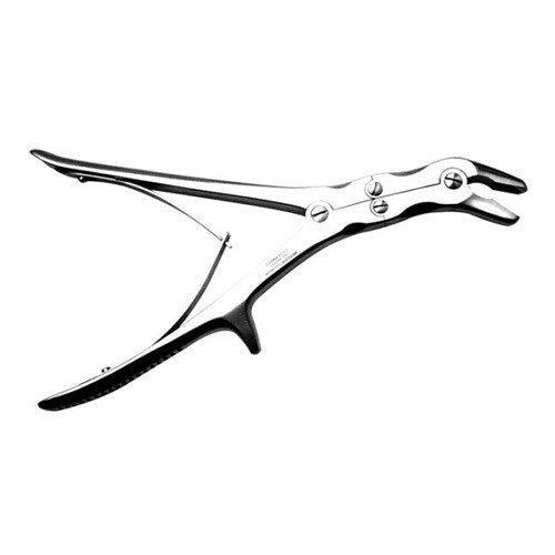 Stille luer duckbill pinza angulo 23cm premium