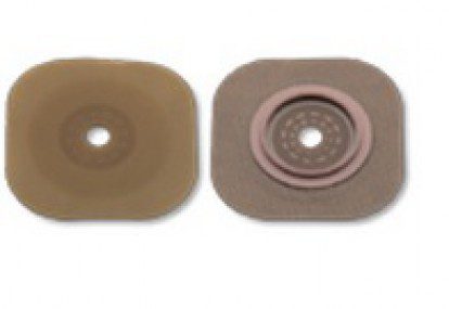 Barrera cutánea plana flextend precortada 32 mm y con aro de 44 mm, con 5 piezas
