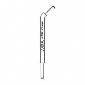 Electrodo de gancho 45°