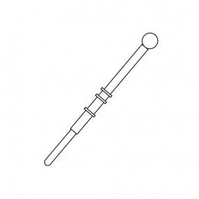 Electrodo de esfera 70/3 mm