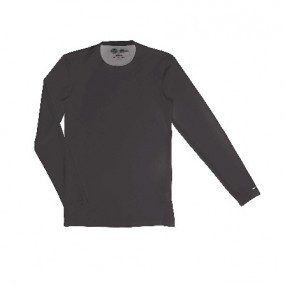 Camiseta manga larga con cuello redondo para hombre.