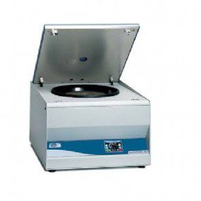 Centrífuga con cabezal intercambiable. controlada por microprocesador