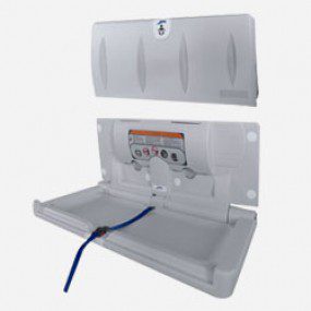 Cambiador de pañales horizontal