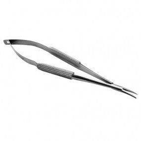 Barraquer porta agujas automatico 14cm fino HP