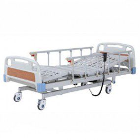 Cama para hospital eléctrica de 3 posiciones con ruedas
