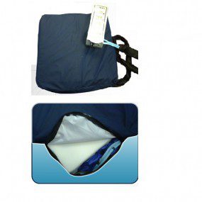 Cojin de aire anti-escaras para sillón/silla de ruedas con compresor