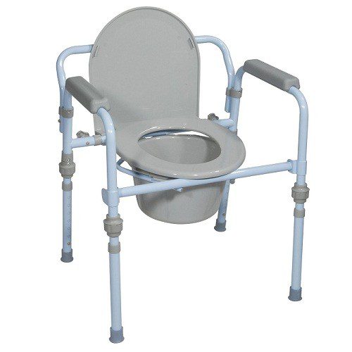 Silla cómodo de acero totalmente plegable