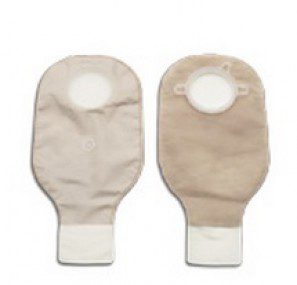Bolsa tandem drenable transparente con presillas de 57mm con 10 piezas