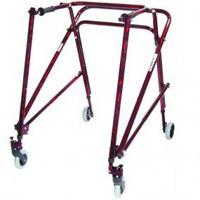 Andadera posterior ligera Nimbo extra grande color roja