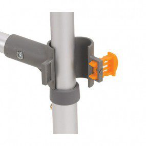 Andadera plegable de dos botones Universal