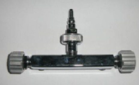 Adaptador Aramed - Plarre doble para oxígeno