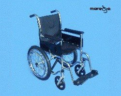 Silla de ruedas infantil, pedal fijo con extensión