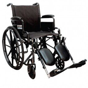 Silla de ruedas de 18" Streak con elevapiernas