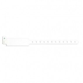 Brazalete de identificacion adulto / pediatrico blanco escribible (con 250)
