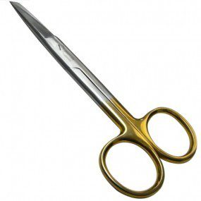 Tijera recta aguda roma 14 cm tugsteno Premium