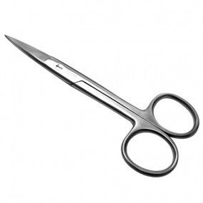 Tijera quirúrgica aguda recta 14 cm Premium