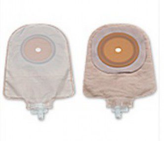 Bolsa para urostomia, recortable hasta 64mm, flextend con adhesivo, con 10 piezas