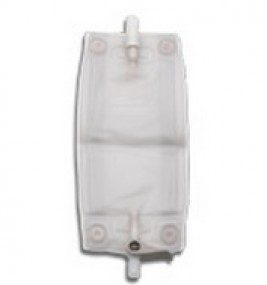 Bolsas para recolección de orina p/pierna, estéril, antireflujo c/válvula,de 540 ml, c/10 piezas