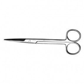 Mayo tijera curva 17 cm.