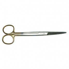 Mayo tijera curva 17cm tugsteno HP premium