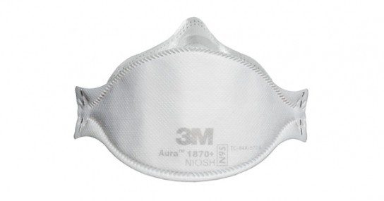 Mascarilla de uso quirurgico blanco N95 50 piezas
