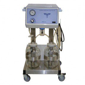 Aspirador succión continua con gabinete