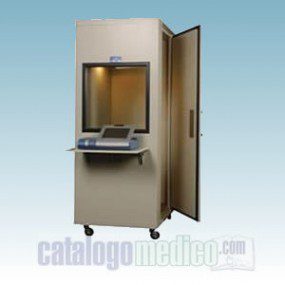 Cabina clínica sonoamortiguada, desarmable