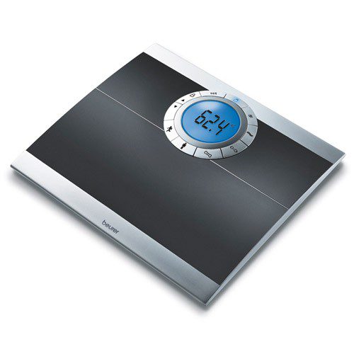 Báscula de diagnóstico pantalla LCD azul