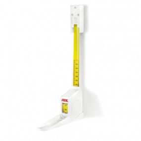 Tallímetro de pared tipo cinta retráctil (0-220 cm.)