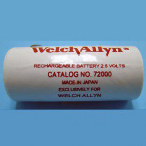 Bateria recargable 2.5V color roja