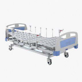 Cama para hospital electrica multi funcional con barandales plegables