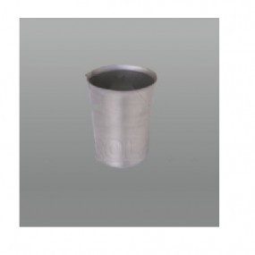 Vaso sencillo 125 ml de acero inoxidable