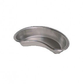 Riñon de 0.250 Lts de acero inoxidable