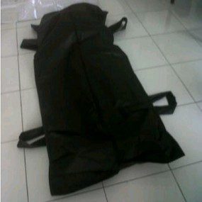 Bolsa para cadáver de lona tipo uso rudo