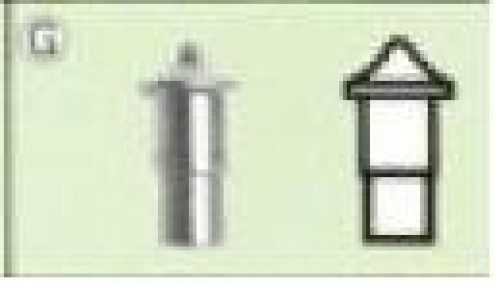 Punta para criocirugia tipo "G" para CR201