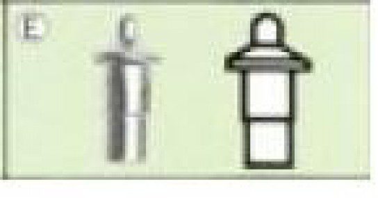 Punta para criocirugia tipo "E" para CR201