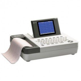 Electrocardiografo de 12 canales SE-12 Express con caminadora TrackMaster